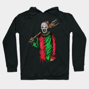 Nightmare Clown! Horror Icons Mashup! Hoodie